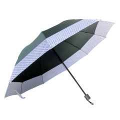 Sombrinha Barrada de Bolinha Pequena