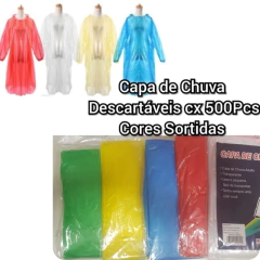 Capa de Chuva Descartável