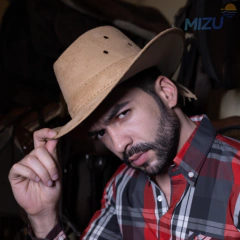 Chapéu Cowboy Camurça
