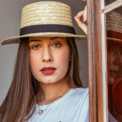 Chapéu Paris Palha Dourada - loja online