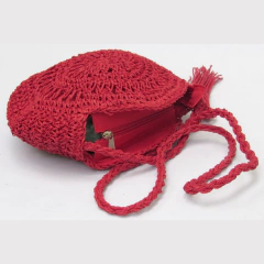 Bolsa Redonda Pequena Crochê - Mizu Sol e Chuva