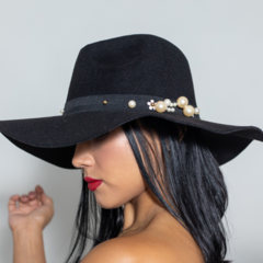 Chapéu Fedora Pérola Penélope