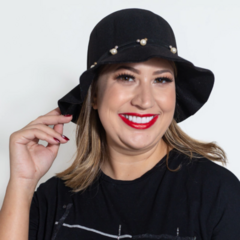 Chapéu Clochê Pérola Marques - comprar online
