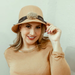 Chapéu Clochê Fernanda - loja online