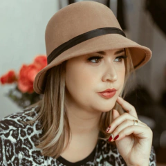 Chapéu Clochê Fernanda - Mizu Sol e Chuva