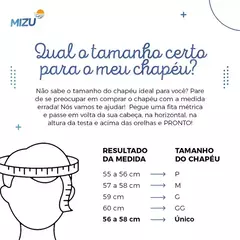 Chapéu Couro de Carneiro - Mizu Sol e Chuva