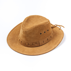 Chapéu Cowboy Couro Camurçado - loja online