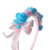 Venessia vincha flores con moño lateral - comprar online