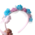 Venessia vincha flores con moño lateral - tienda online