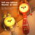 Maraca mordisco con luz y sonido