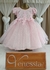 Imagen de Children Dior Art 352 Vestido de tul con brillos y apliques de flores