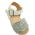 Pepes Art 571 Sandalia faja con brillos