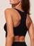 Aretha 608 Corpiño con base y espalda deportiva (Avellana) - tienda online
