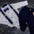 824 Body camisa estampado Blanco/Azul - Venessia