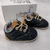 Art 3107 Zapatilla de jean negro