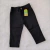 Puntapié Pantalón de gabardina Negro