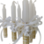 Venessia 112409 pack x10 velas cortas souvenir