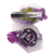 Par de hebillas violeta con flores y tul en internet
