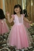 Children Dior Art 27 Vestido corto con transparencia plumetí - Venessia
