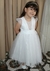 Children Dior Art 27 Vestido corto con transparencia plumetí - Venessia
