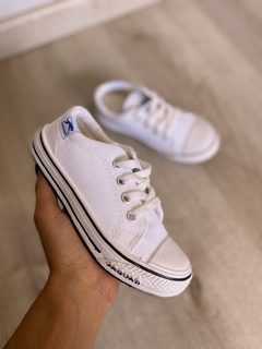 Zapatillas escolares LONA CORDON 128