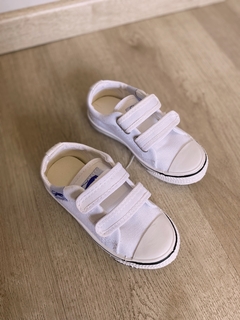 Zapatillas escolares LONA VELCRO 129 - Calzados Guchi