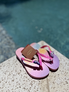 HAVAIANAS KID GLITTER ARCOIRIS