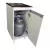 Balcão de lavanderia 100% mdf para bujão de gás tanque inox