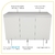 Balcão multiuso c/ tampo 120cm 100%mdf 3 portas para cozinha na internet