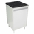 Balcão de lavanderia 100% mdf com tanque de marmorite 30lt - comprar online