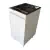 Balcão de lavanderia 100% mdf para bujão de gás tanque inox - loja online