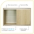 Armário Aéreo Multiuso 70Cm 2 Portas De Correr 100% Mdf - loja online