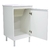 Balcão de lavanderia 100% mdf com tanque de marmorite 30lt - loja online