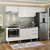 Kit Cozinha completo 260cm 5 módulos 100% MDF