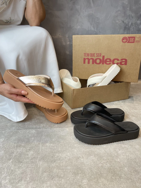 FLIP FLOP MOLECA PUFFER VIRGINIA CONFORT LUXO