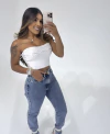 Calça Mom Bless/4673 - comprar online