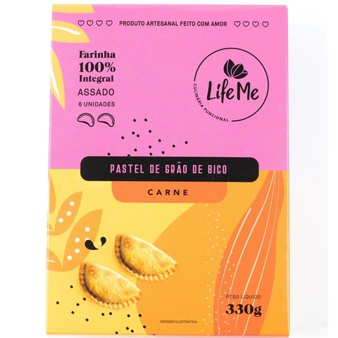Pastel de Grao de Bico Carne 330g - Life Me
