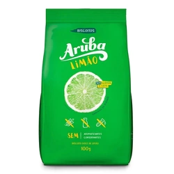 Biscoito Sem Gluten Limao 100g - Aruba