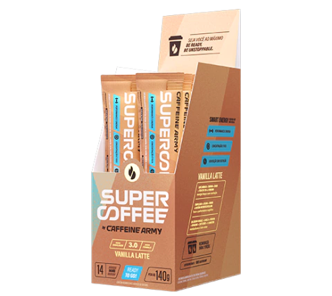 SuperCoffee To Go Vanilla Latte Caixa