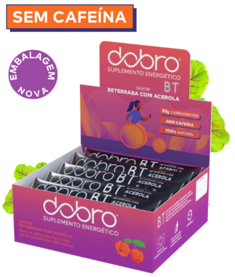 BT GEL - Beterraba com Acerola - Caixa 10 unidades Dobro