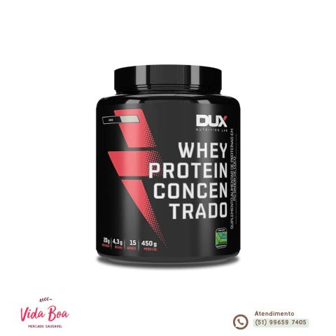 Whey Protein Concentrado Coco 450g - Dux - comprar online