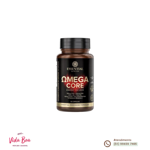 Omega Core 60 Caps - Essential Nutrition - comprar online