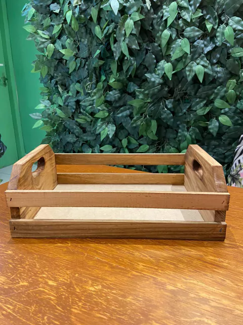 Cesta de Madeira média