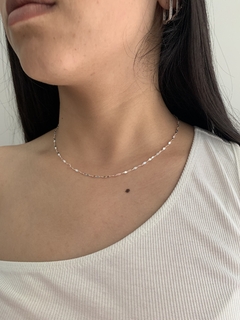 Choker Chapinhas Prata - comprar online