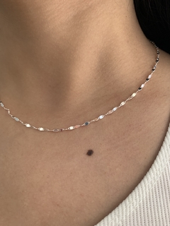 Choker Chapinhas Prata