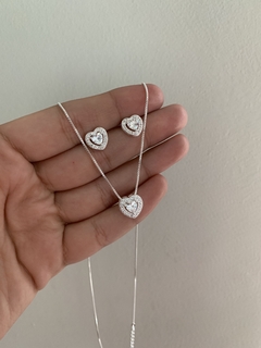 Conjunto Aurora Cristal Cravejado