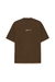 Camiseta logo romana (Marrom)