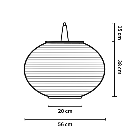 Lámpara Mandarina Cordón