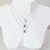 Conjunto gota P cravejado azul na internet