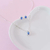 Conjunto gota P cravejado azul - comprar online